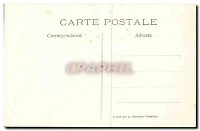 Chantilly — Statua Konnetabla Anny de Montmorency przez P. Dubois — wydawca Léliot-pie A. Bourdier Versailles — Rewers