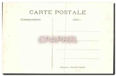 Zamek w Chantilly — Galeria Malarska — Muzeum Condé — Wydawca: Bibliotypie A Bourdier Versailles, nr 78 — Rewers