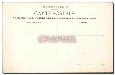 Hué — Pagode dos Chineses — editor anônimo, n° 1038 — Verso