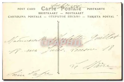 Roscoff. Le Port, Arrivée des Voitures d'Oignons. ND Phot. — Verso