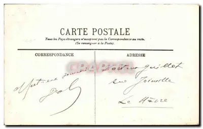 Saint-Malo — Het Kasteel en de Grande Plage — LL. n°16 — Achterkant