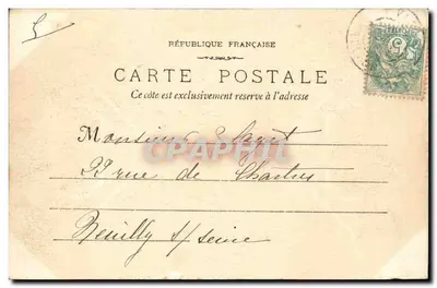 Vichy - Aleja Nowego Parku — L. R. Vichy, nr 12 — Rewers