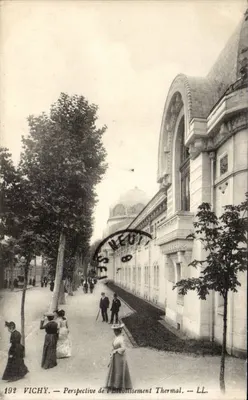 Vichy — Perspective de l'Établissement Thermal — LL.