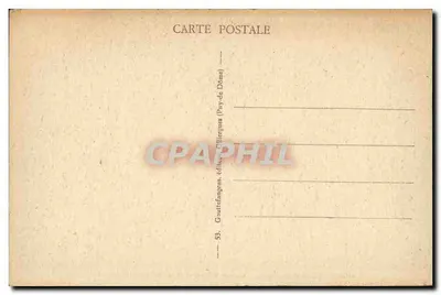 Vichy - Plac Victor-Hugo - Aleja Wilson i ulica Georges-Clemenceau — wydawca Gauttefanges, nr 53 — Rewers