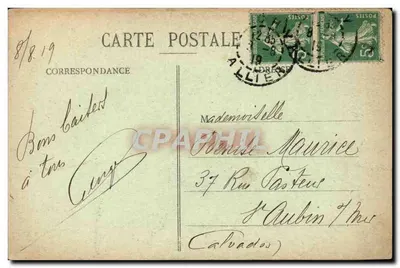 Vichy - Parque de la Fuente del Hospital — n°547 — Reverso