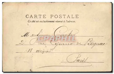 Vichy — La Restauration — J. Lefebvre — Verso