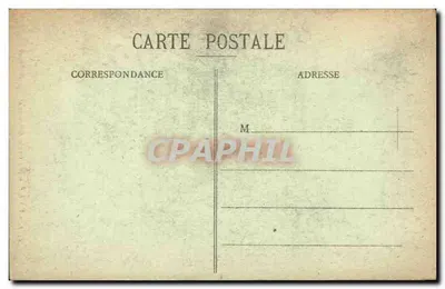 Vichy — Astoria Palace no canto da Rue Cunin-Gridaine e Rue de Nîmes — editor desconhecido, n° 1512 — Verso