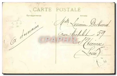 Vichy — Basen z Łabędziami obok Célestins — wydawca DCG, nr 44 — Rewers
