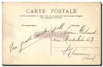 Vichy — A Entrada do Casino — Allier — 253 — M.T. — Verso