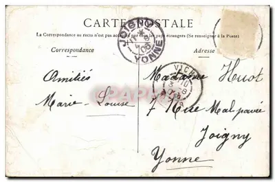 Vichy — Perspectiva do Estabelecimento Termal — Staercks Paris — Verso
