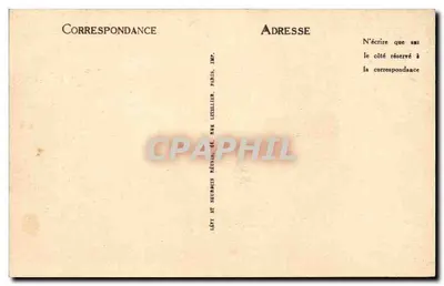 Vichy — O Parque dos Célestins — LL — Verso