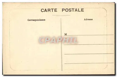 Vichy - Vista del Salone del Casinò — Editore Vichy, n. 442 — Verso