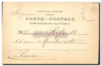 Vichy - Tour de l'Horloge — L. R. Vichy, n°30 — Verso