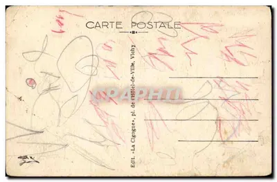 Vichy — No Velho — Galeria coberta e Pergolas das Fontes — Editor: A Cegonha, pl. da Prefeitura — Verso