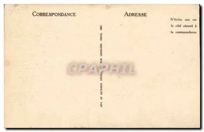 Vichy — Wieża zegarowa — LL — Rewers