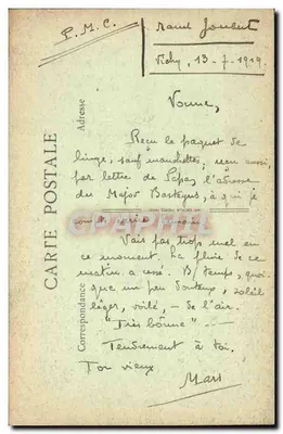 Vichy - Dom Baillage — wydawca DCC, nr 49 — Rewers