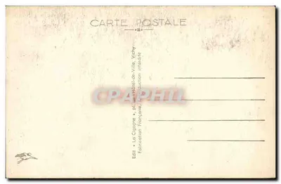 Vichy — Zakład wodny drugiej klasy — La Cigogne, nr 454 — Rewers