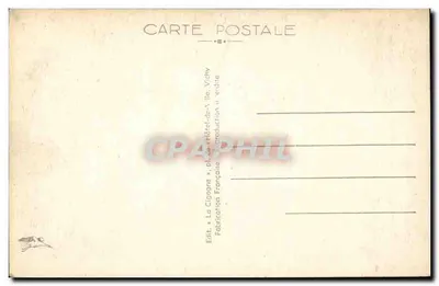 Vichy — Het Park van het Casino — La Cigogne, n°350 — Achterkant