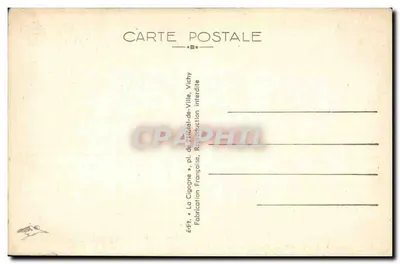 Vichy — Aerial view of the France Quarter and the Children's Park — La Cigogne, n° 412 — Back
