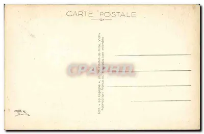 Vichy — Barcos no Allier — La Cigogne, n° 546 — Verso