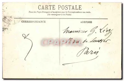 Vichy — O Novo Parque — O Chalé do Imperador — LL — Verso