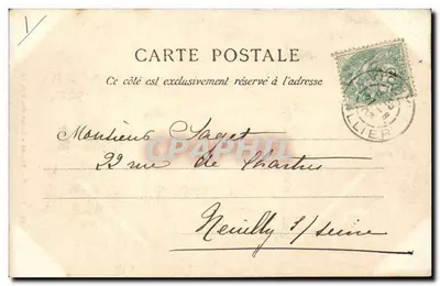 Vichy — Casino — Salon des Dames — Publisher C. Malfrey — Back