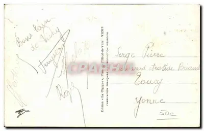 Campo de Corridas — Vichy — Edição A Cigarrinha — Verso