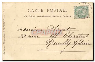 Vichy — O Casino, Salão de Leitura — Coleções ND Phot, n°104 — Verso