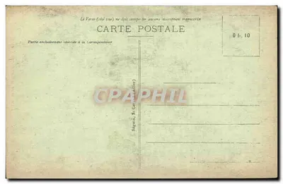 Interior da Capela do Liceu Banville — Moulins — editor Ideal, n° 1754 — Verso