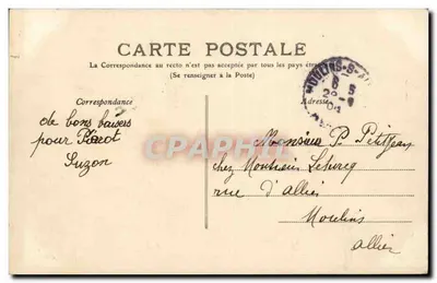Commentry, Szpital — Allier — 241 — wydawca M.T. I.L. — Rewers
