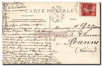 Montluçon — Stare Zamki i Kaszernia — Wyd. Lageyère, Montluçon — Rewers