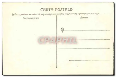 Coulances (Allier) — Zamek Mortillons — Foret, wydawca — Rewers