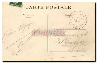 NANTES — Quai Flesselles — Café Fresi — zdjęcie Martel — Rewers