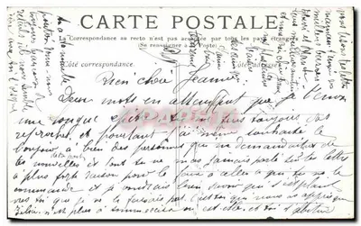 Le Croisic — Porto con barche e edificio — Cartolina postale — Verso