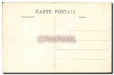 Guérande (Loire-Inf.) — A Moinha do Diabo — Coleção F. Chapeau, Nantes — Verso