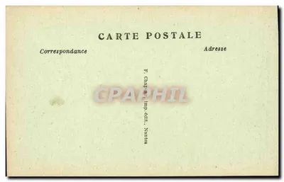 NANTES — Vista geral do Porto — F. Chaplain, imp.-edit., Nantes — Verso