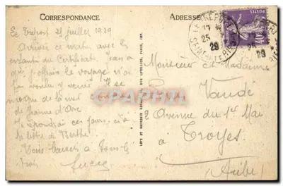 Le Tréport — O Porto Anterior à maré alta — LL — Verso