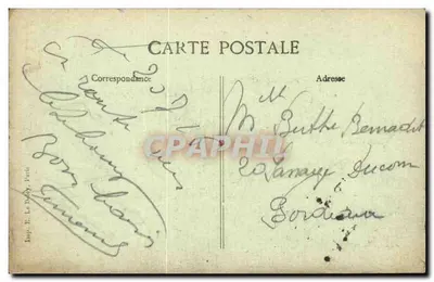 Le Havre — Nova Ponte e Entrada do Porto — Editor E. Lo Daffy, Paris, n° 137 — Verso