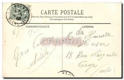 Le Havre - Widok panoramiczny - Wydawca Léon Leclerc, nr 218 — Rewers