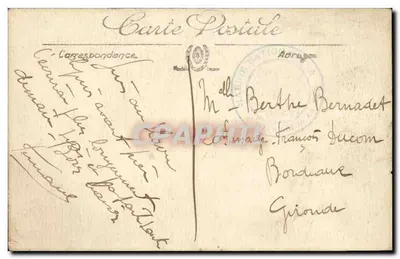 Le Havre — Praça do Velho Mercado e Monumento Augustin Normand — LL. n° 28 — Verso