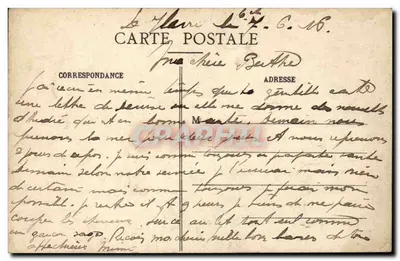 Nice-Havrais — Vista generale verso Le Havre — C.V. 2549 — Verso