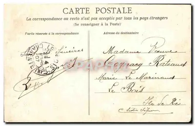 Igreja de São Vicente de Paulo — Le Havre — D.&B. 18 — Verso