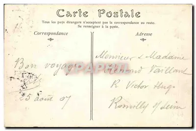 Le Havre — Przystań w Dniu Burzy — ND Fot. — Rewers