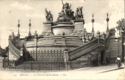Rouen — Fontanna św. Marii — LL. n°54
