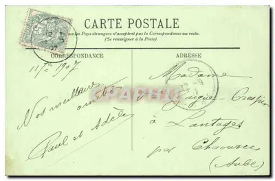 Rouen — Fontanna św. Marii — LL. n°54 — Rewers