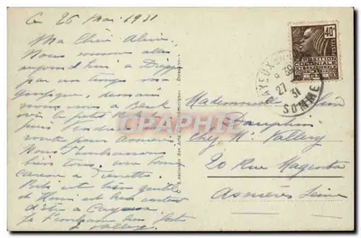Dieppe - Plac Narodowy i Pomnik Duquesne — Wydawca: Plac Narodowy, nr 127 — Rewers