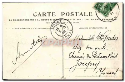 Rouen - Pałac Sądowy. Sala i Sufit Sądu - E.D. n°345 — Rewers