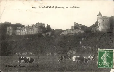 Tancarville (Seine-Inf.) — O Castelo — E. Méthel, editor, Barfleur
