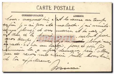 Dieppe — Rue Aguado — Vouvelles Galeries, Dieppe — Rewers