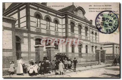 Sotteville-les-Rouen — A Escola Benjamin Franklin — A Normandia — n°106
